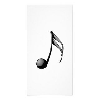 Musical Note Photo Card