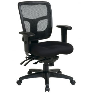 Pro line Ii Progrid Black Padded Mesh Office Chair