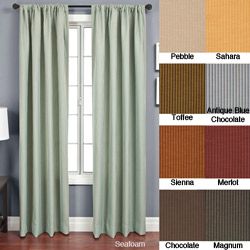 Madrid Rod Pocket 96 inch Polyester Curtain Panel