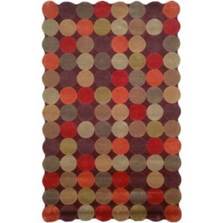 Amalfi Circles Teak Rug