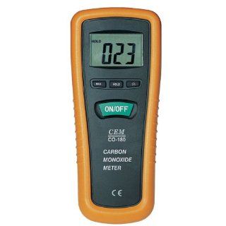 CEM CO 180 Digital LCD Carbon Monoxide Meters   Multi Testers  