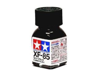 Tamiya Model Color Enamel Paint XF 85 Rubber Black Net 10ml 80385 with RCECHO Full Version Apps Edition Toys & Games
