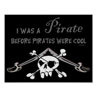 Cool Pirate Poster