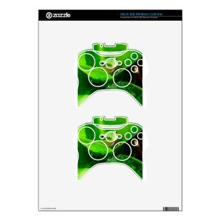 Frogs Green Leaves Xbox 360 Controller Skin