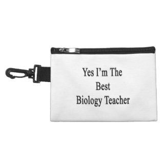 Yes I'm The Best Biology Teacher Accessories Bags