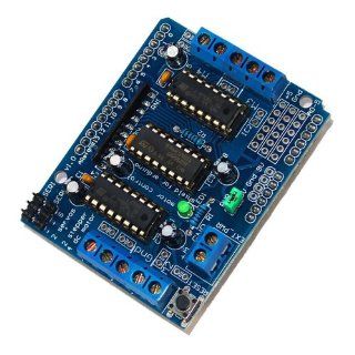 Zitrades L293D Motor Drive Shield For Arduino Duemilanove Mega UNO R3 AVR ATMEL By Zitrades Computers & Accessories