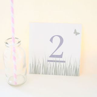 spring table name card by salts cards