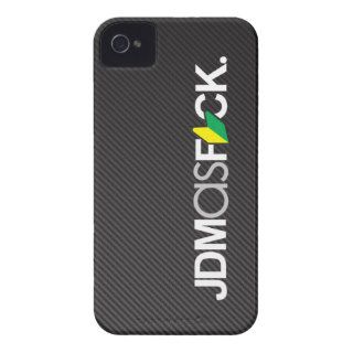 JDMasFCK with Faux Carbon Fiber (4, 4S) iPhone 4 Cases