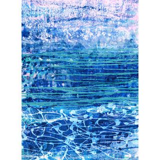 seascape series number 23 collage by rachael bennett visual artist