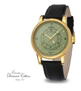 Kronsegler Eternitas Diamond Men's Watch Diamond gold pacific at  Men's Watch store.