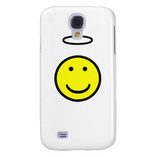 Smiley Face Halo Galaxy S4 Covers