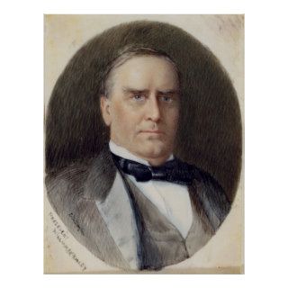 WILLIAM McKINLEY Portrait by Emily Drayton Taylor Poster