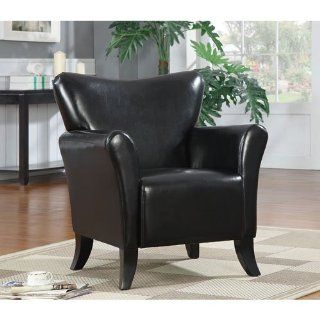 Shop Coaster 900253 Accent Chair, Black at the  Furniture Store. Find the latest styles with the lowest prices from Coaster Home Furnishings