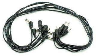 Jim Dunlop ECB298 Distribution Cable for Bricks DCB 10/MXR M 237, Male   7 Pack Musical Instruments