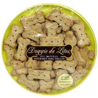 Doggie de Lites Gourmet Dog Treats and Frizbee, Parmesan, 16 Ounce Sets (Pack of 10)  Pet Snack Treats 