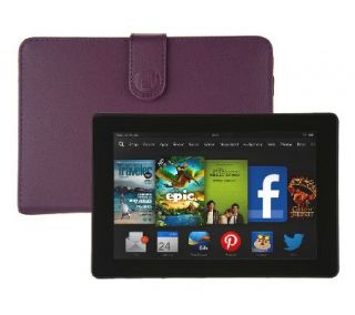 Kindle Fire HD 7 16GB Tablet w/Case Cover & 2 Yr Premier Tech Support —