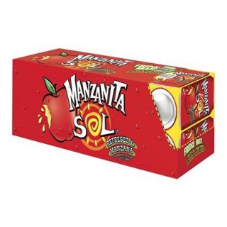 Manzanita Sol Apple Soda 12 oz, 12 pk