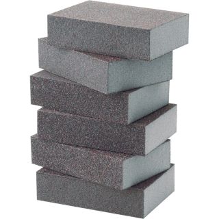 Norton Sanding Sponges — 6-Pk.  Sanding Belts, Blocks   Sheets