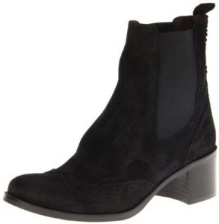 Sesto Meucci Women's 10139 Ankle Boot,Black Leon Suede,6.5 M US Shoes