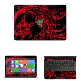 Decalrus   Decal Skin Sticker for Razer Blade RZ09 14 with 14" screen (IMPORTANT NOTE compare your laptop to "IDENTIFY" image on this listing for correct model) case cover wrap Razerblade14 299 Computers & Accessories