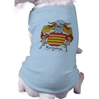 Ferreira Family Crest Dog T shirt