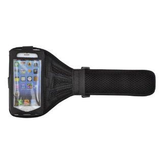 Black Adjustable Fenestral Sport Running Armbands for Apple iPhone 5 / iphone 5S / iphone 4 / iphone 3 / iPod Touch Cell Phones & Accessories