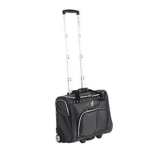 Atlantic Charcoal Odyssey Wheeled Carry on Tote Bag Atlantic Rolling Carry On Totes