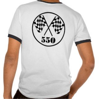 550 Checkered Flags T Shirt