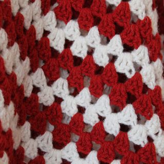 lambswool crochet blanket number two by rocket and bear