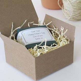 personalised soap for gardeners by aroma candles