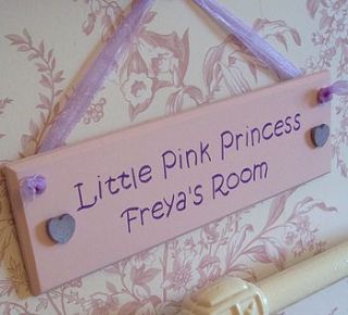 little pink princess (personalisable) by the painted broom company