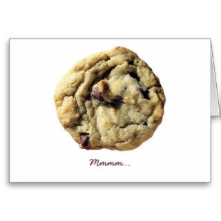 Mmmm Cookie Party Invitation Greeting Cards