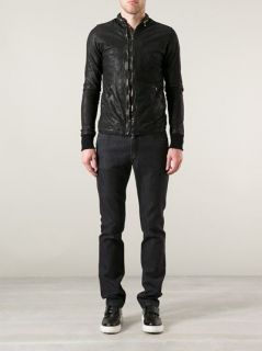 Giorgio Brato Leather Jacket   Traffic Men