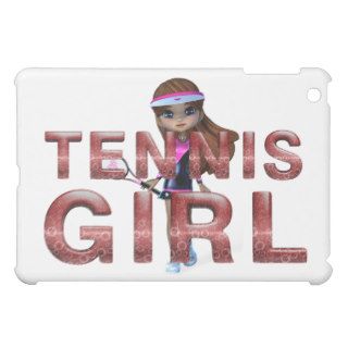 TOP Tennis Girl iPad Mini Covers