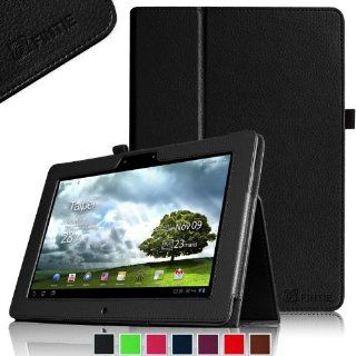 Fintie Folio Case for ASUS MeMO Pad FHD 10 ME302C / MeMO Pad Smart 10'' ME301T Tablet Slim Fit With Auto Sleep / Wake Function   Black Computers & Accessories