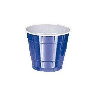 9 OZ PLASTIC CUPS BRIGHT ROYAL BLUE 20 COUNT Health & Personal Care