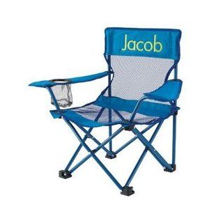 Personalized Camping Chair Blue Toys & Games