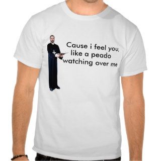 catholic priest / thousand foot krutch t shirt