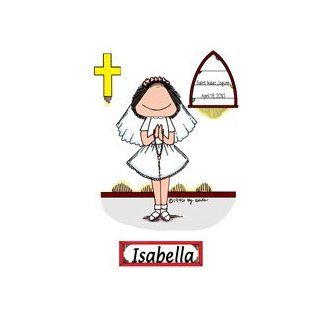 Shop Personalized First Holy Communion Cartoon Gift at the  Home Dcor Store. Find the latest styles with the lowest prices from