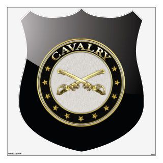 [500] Cavalry Branch Insignia [Special Edition] Wall Decals