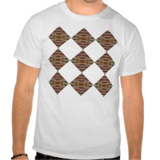 Red Rock Color Pattern T Shirt