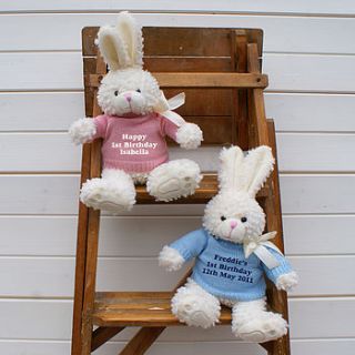 personalised bunny rabbit gift by sparks living