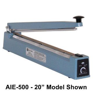 AIE 305 12" Handheld Heat   Impulse Bag Sealer w/ 5mm Seal Vacuum Sealers Kitchen & Dining
