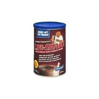 George Foreman Life Shake Powder Chocolate Flavor for Dietary Supplement   15.4 Oz Health & Personal Care