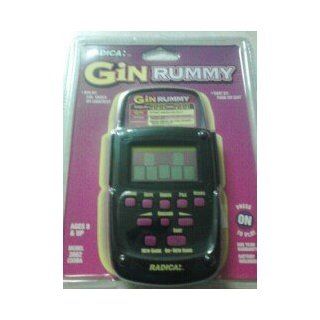 Electronic Handheld Gin Rummy Game Toys & Games