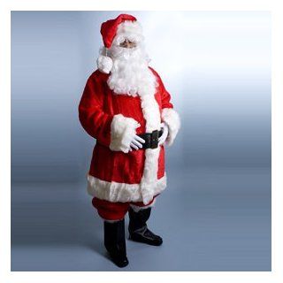 XL Professional Santa Claus Costume Adult Sized Costumes Clothing
