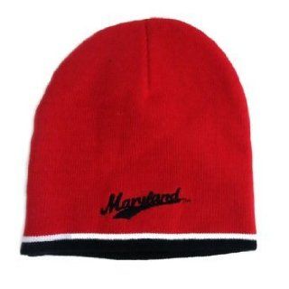 NCAA University of Maryland Terps Team Youth Beanie Cap Clothing