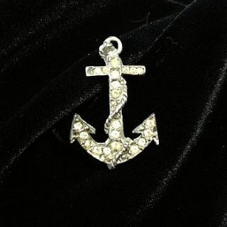 vintage anchor brooch by iamia