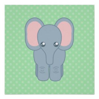 Sweet Baby Elephant Print