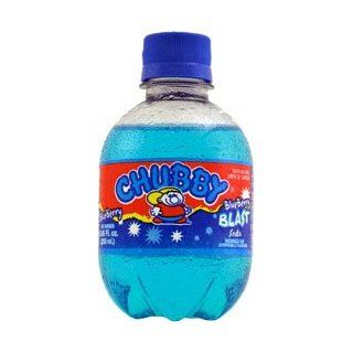 Chubby Blueberry Blast Soda for Kids, 8.45 Oz PET Bottle, Pack of 24  Soda Soft Drinks  Grocery & Gourmet Food